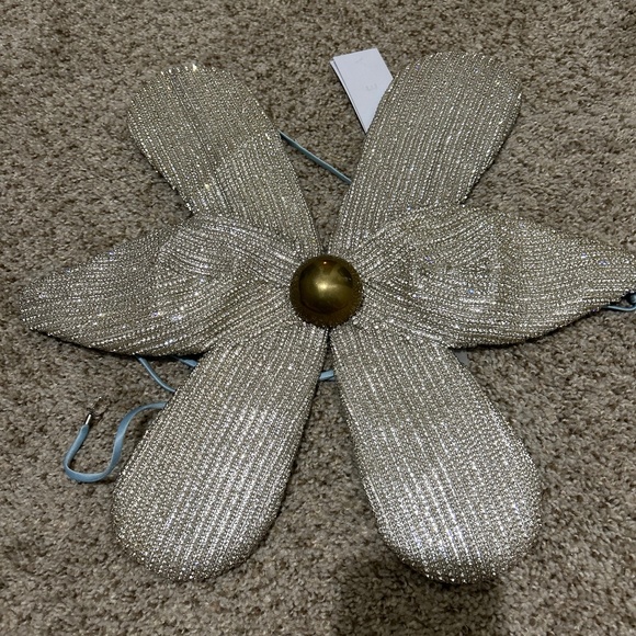 AREA crystal Daisy Top